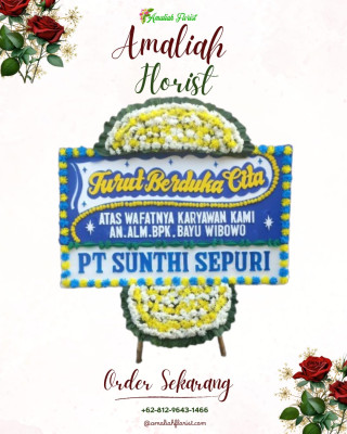 Papan Bunga Duka di Cikalongwetan